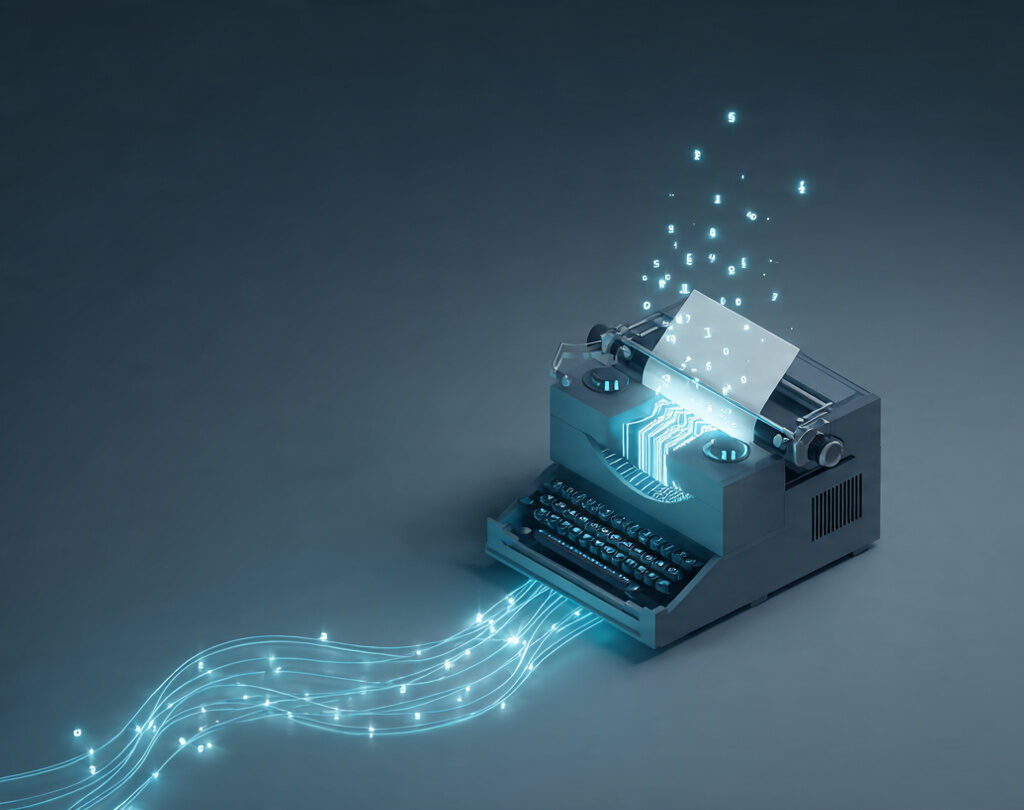 Sztuczna inteligencja generująca treści i opisy usług na stronę WordPress Adesoft