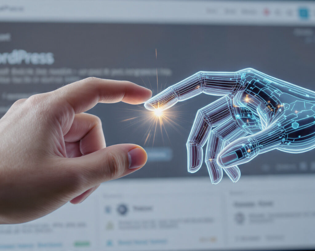 Wsparcie specjalisty Adesoft w bezpiecznym wdrażaniu sztucznej inteligencji na stronach firmowych