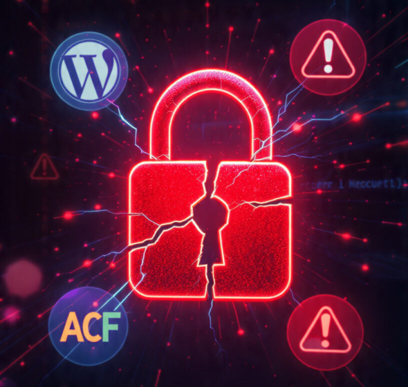 niebezpieczne wtyczki WordPress - pęknięta kłódka